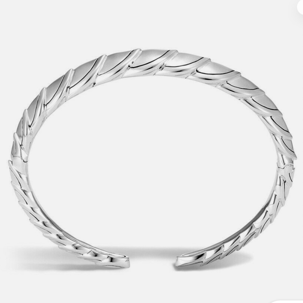 John Hardy Legends Naga collection Sterling silver size M cuff bracelet EUC! - Picture 4 of 16